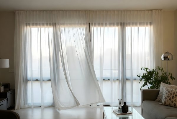 Premium curtains by D’ Art Effects for luxury interior design, crafted to enhance modern home décor with elegant fabrics and flawless finish.