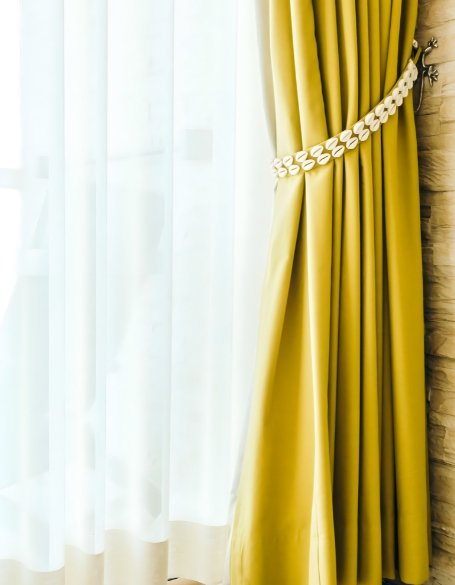 Premium curtains by D’ Art Effects for luxury interior design, crafted to enhance modern home décor with elegant fabrics and flawless finish.